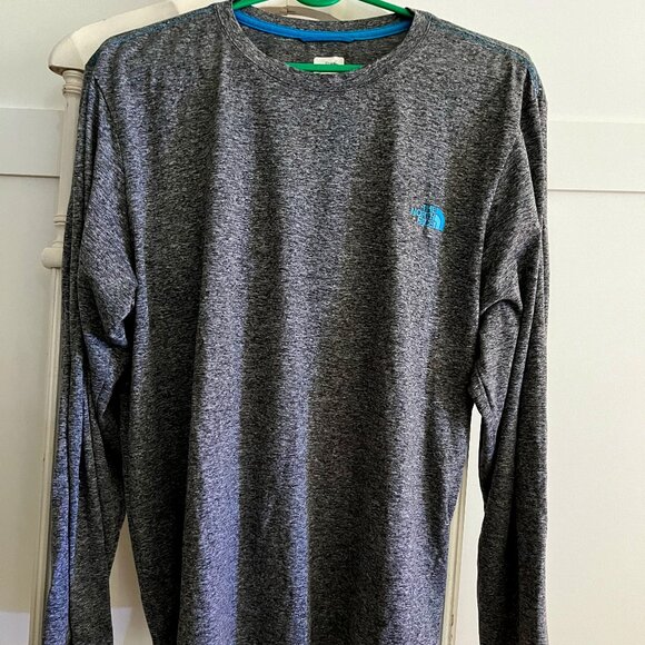EUC The North Face Long Sleeve Athletic T-Shirt (M) - Picture 1 of 4